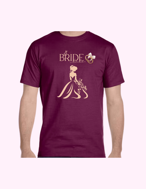 Bride - Adult T-Shirt featuring unique artwork, perfect for personal style and expression.