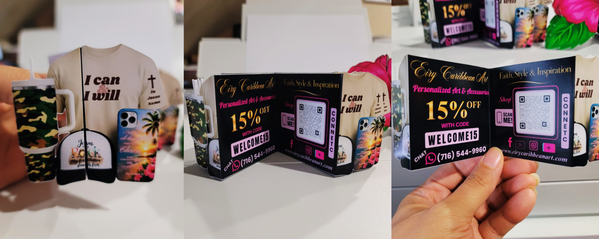 Custom Foldable Business Card