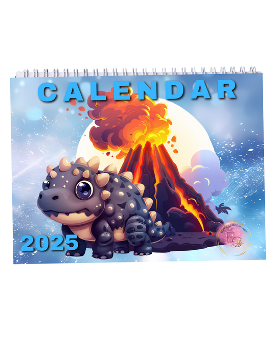 Dinosaur Kids Calendar