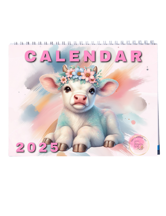 Cute Animals Girl Calendar