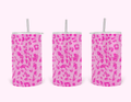 Sparkle Leopard - 12oz Tumbler featuring unique artwork, perfect for personal style and expression.