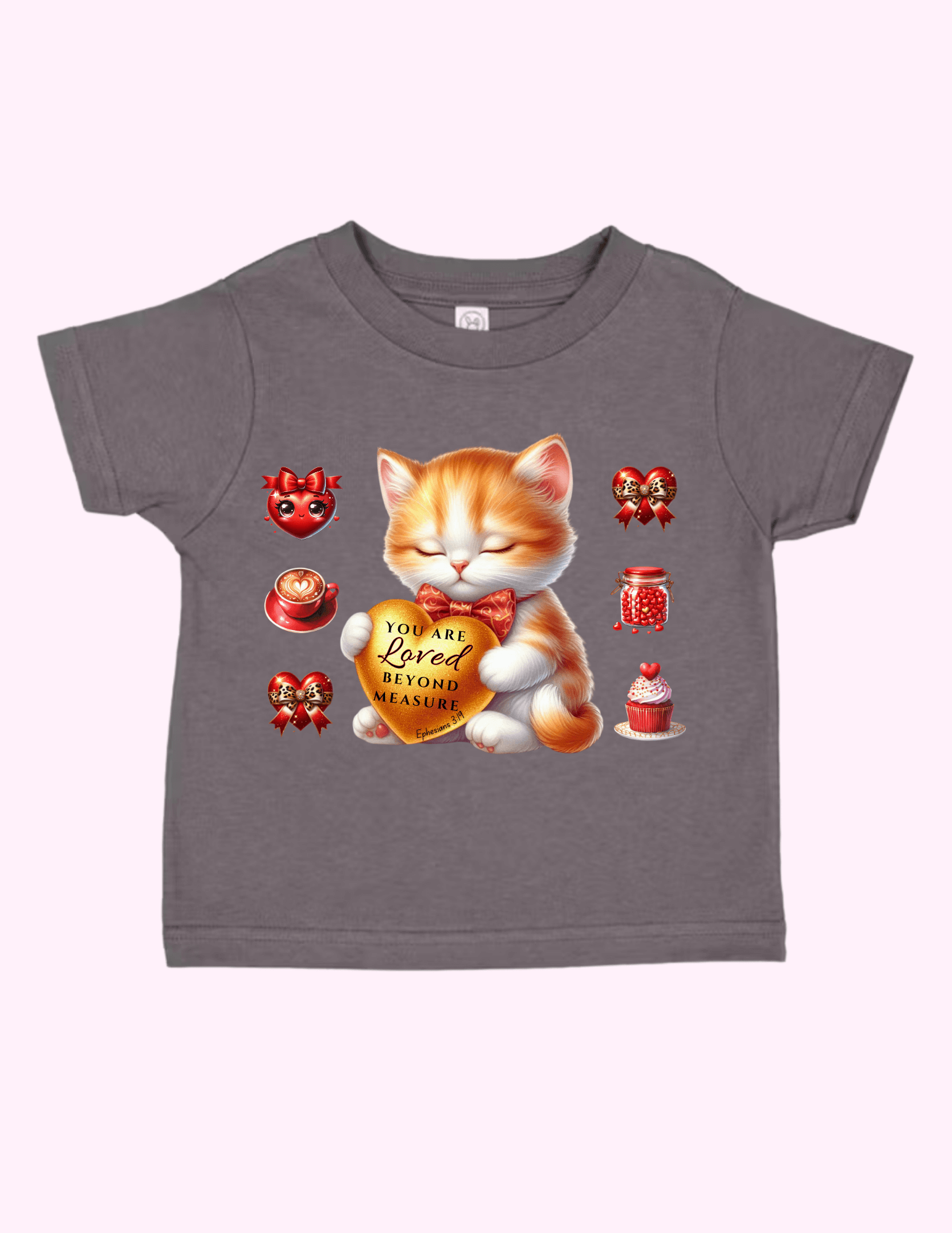 You Are Loved (Toddler) featuring unique artwork, perfect for personal style and expression.