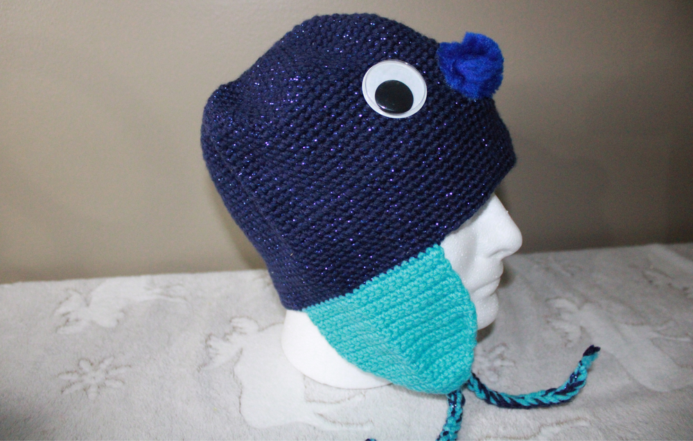 Blue Cute Hat For Adult