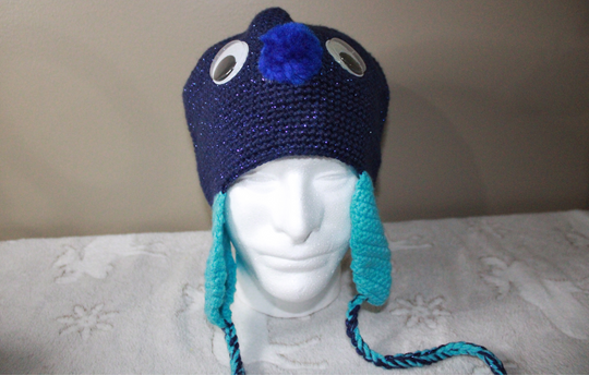 Blue Cute Hat For Adult