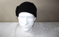 Black Cute Hat For Adult featuring unique artwork, perfect for personal style and expression.