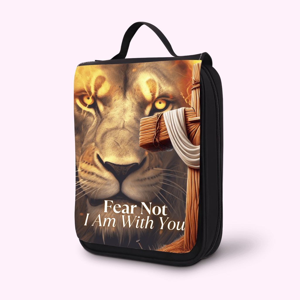 Fear Not - Bible Cover featuring unique artwork, perfect for personal style and expression.