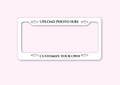 License Plate Frame - Cuztomize It Your Way made of premium materials, featuring a sleek design and amazing artwork to express your style.