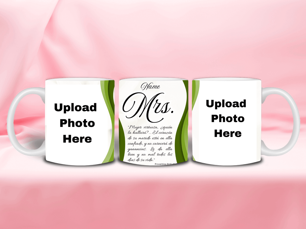 Wedding Set of 2 MR / MRS - Ceramic Mugs featuring unique artwork, perfect for personal style and expression.