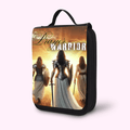Prayer Warrior Woman - Bible Cover featuring unique artwork, perfect for personal style and expression.
