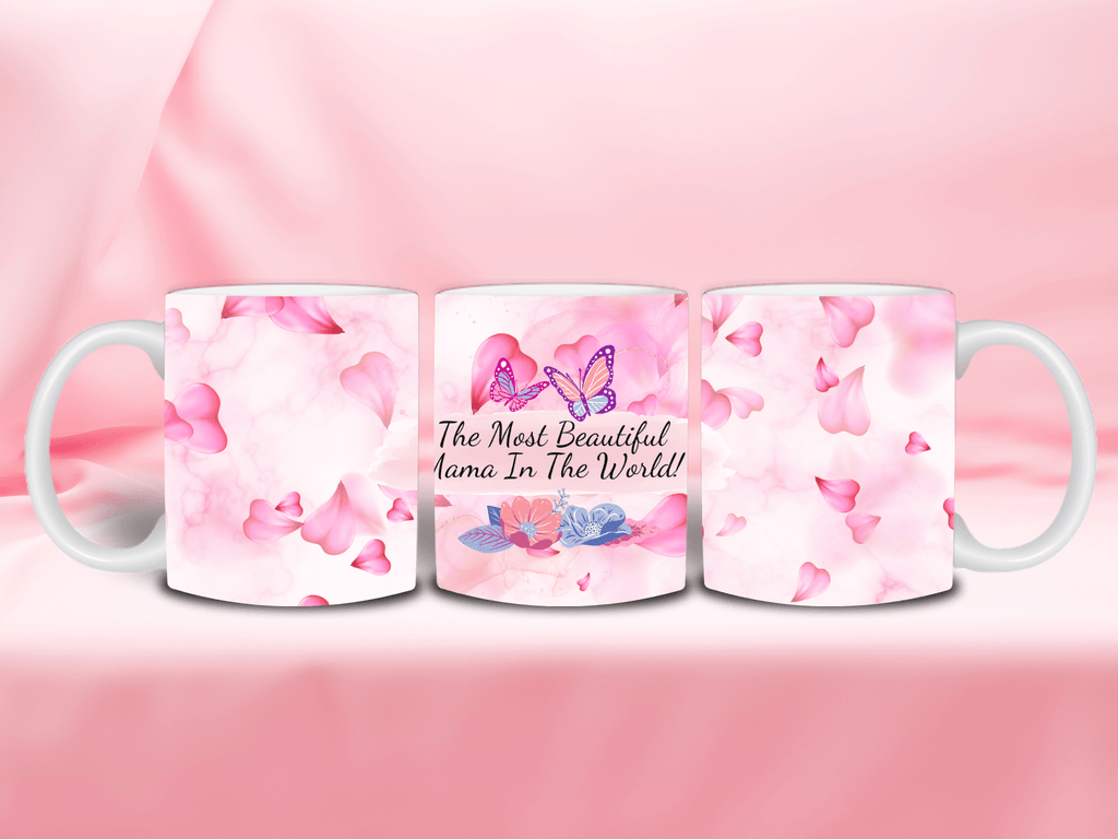 Beautiful Mom - Ceramic Mugs featuring unique artwork, perfect for personal style and expression.