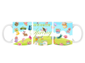 Welcome Spring - Ceramic Mugs featuring unique artwork, perfect for personal style and expression.