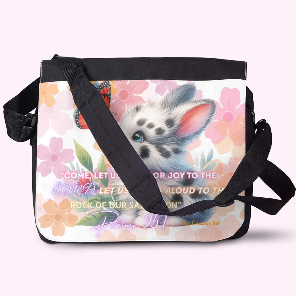 Spring Bunny 1 - Crossbody Large Bag