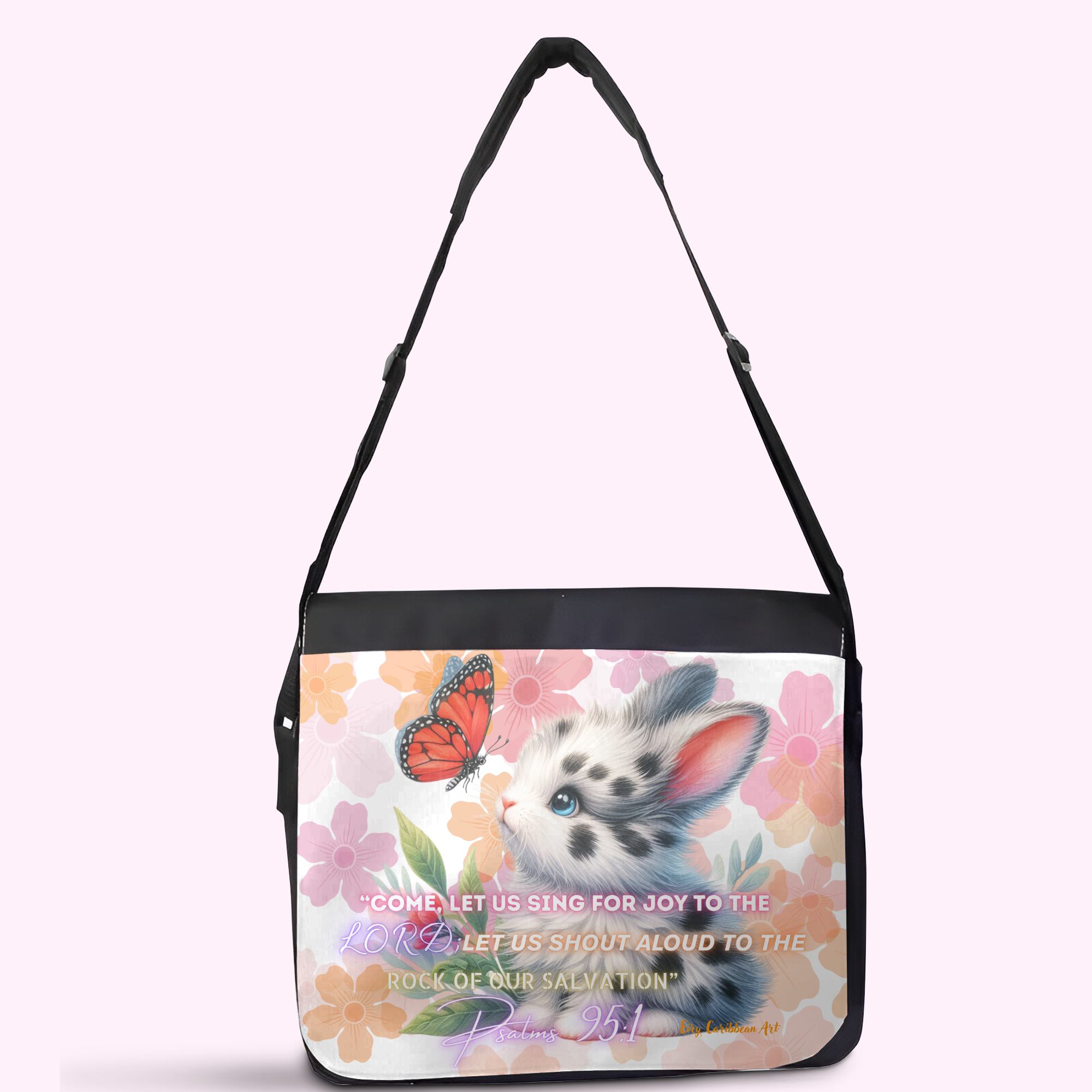 Spring Bunny 1 - Crossbody Large Bag