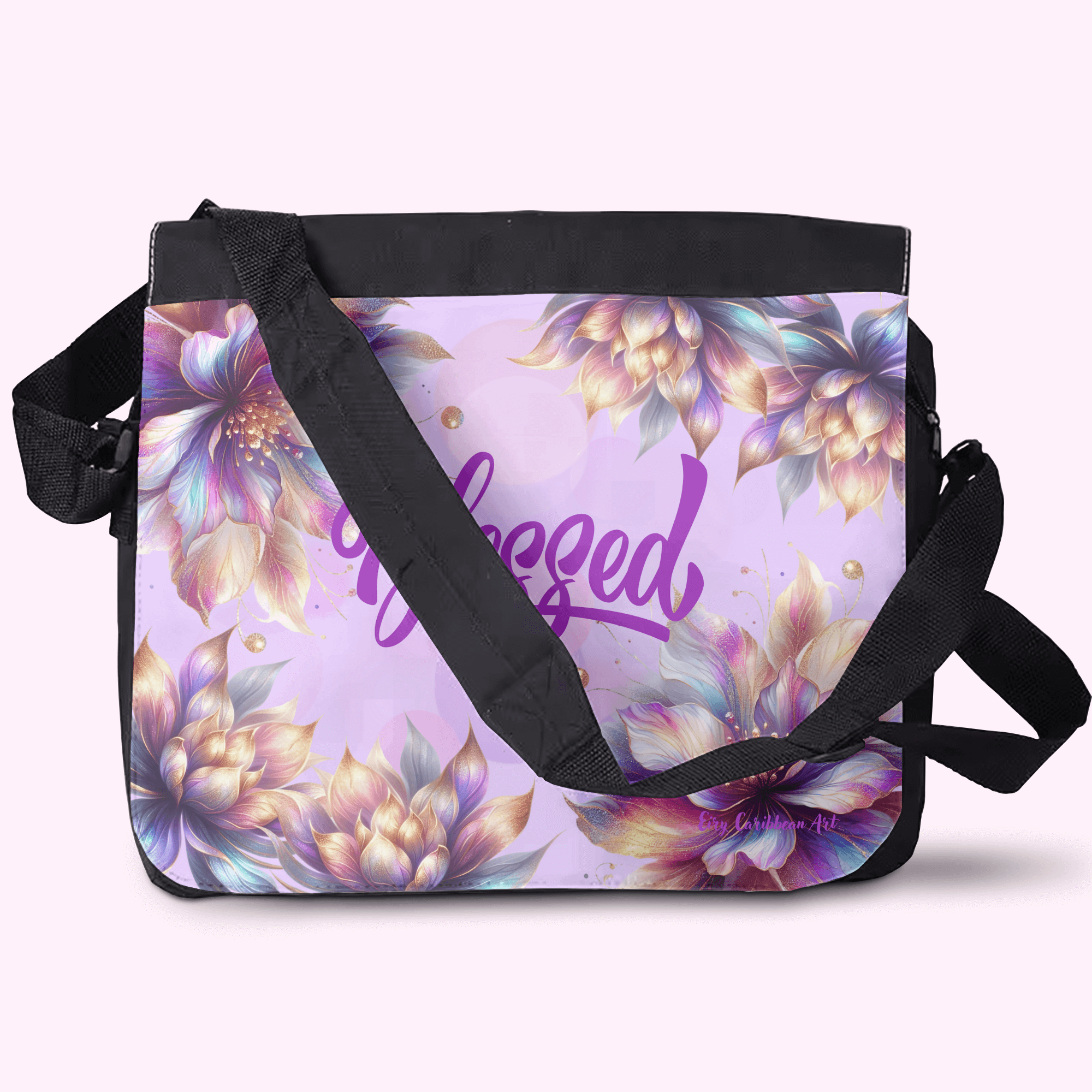 Blessed - Crossbody Large Bag made of premium materials, featuring a sleek design and adjustable strap for comfort and style.