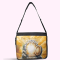 The Tomb Is Empty - Crossbody Large Bag made of premium materials, featuring a sleek design and adjustable strap for comfort and style.