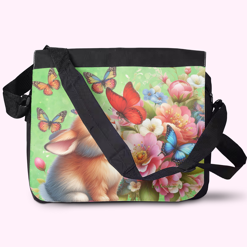 Spring Bunny 2 - Crossbody Large Bag