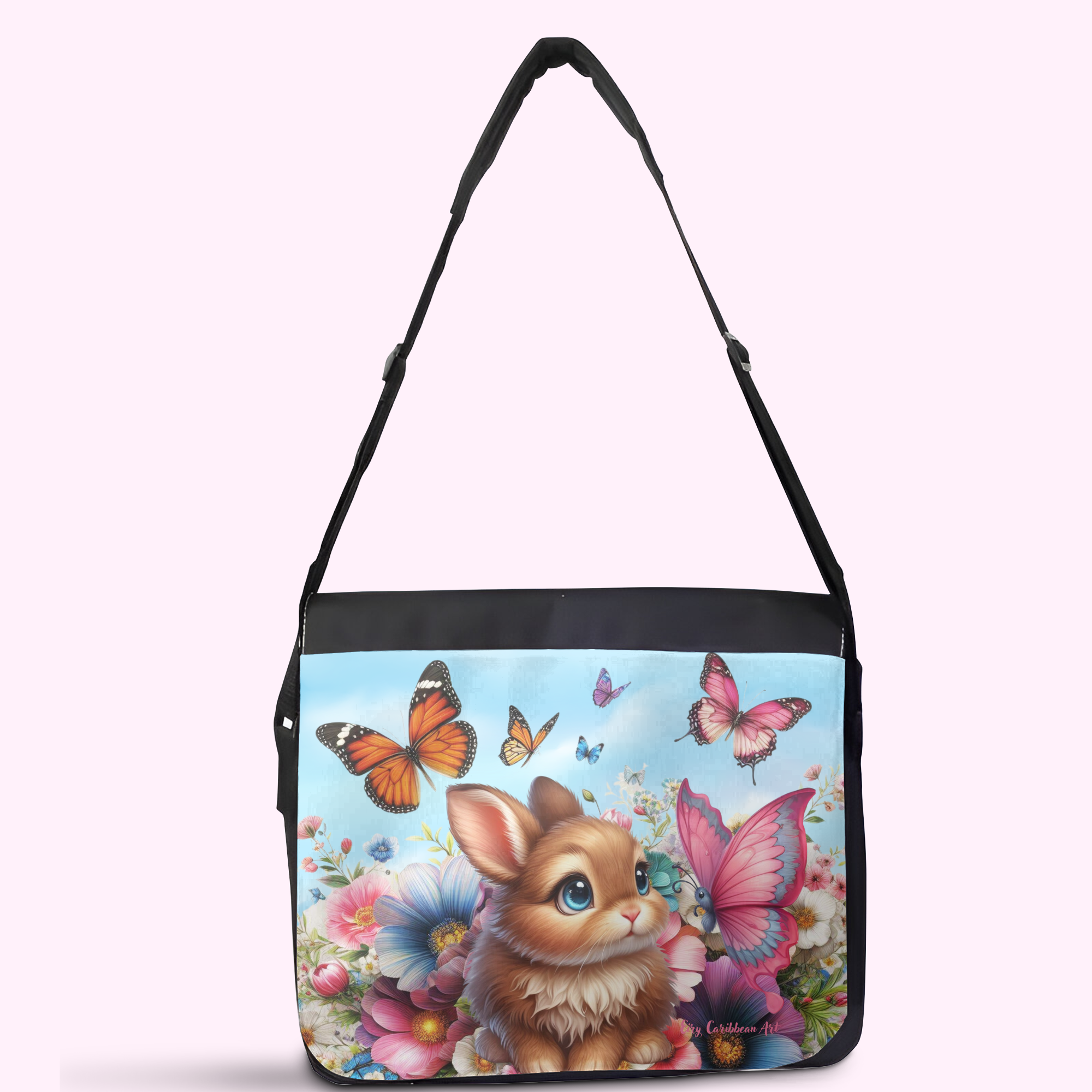 Spring Bunny 3 - Crossbody Large Bag