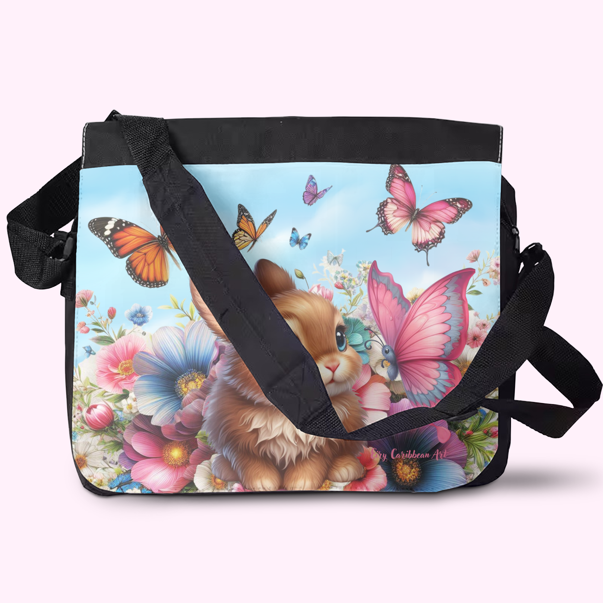 Spring Bunny 3 - Crossbody Large Bag