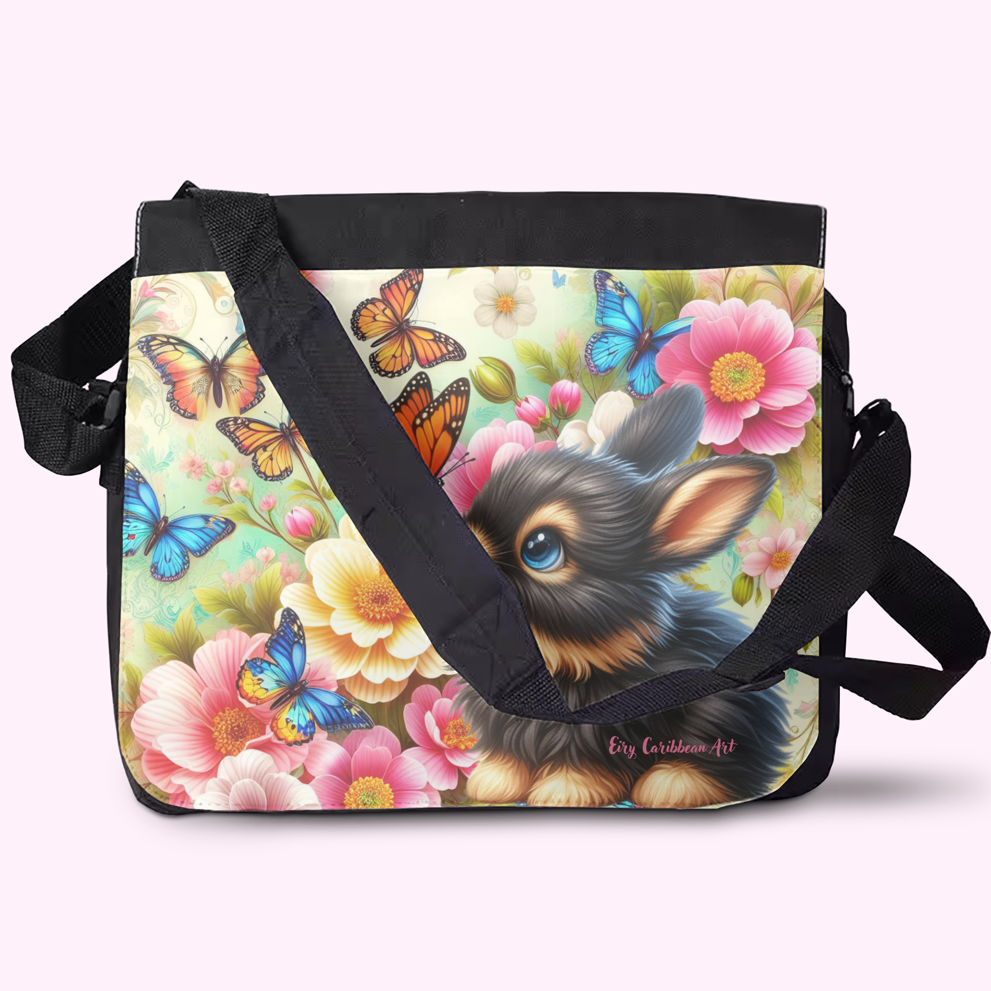 Spring Bunny 4 - Crossbody Large Bag