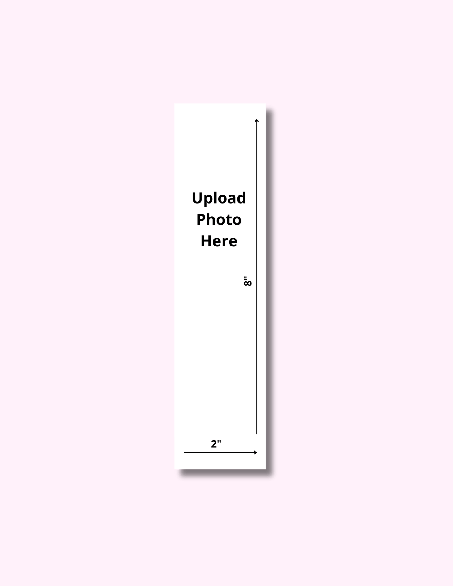 Custom - Bookmark - (2"x 8") featuring unique artwork, perfect for personal style and expression.