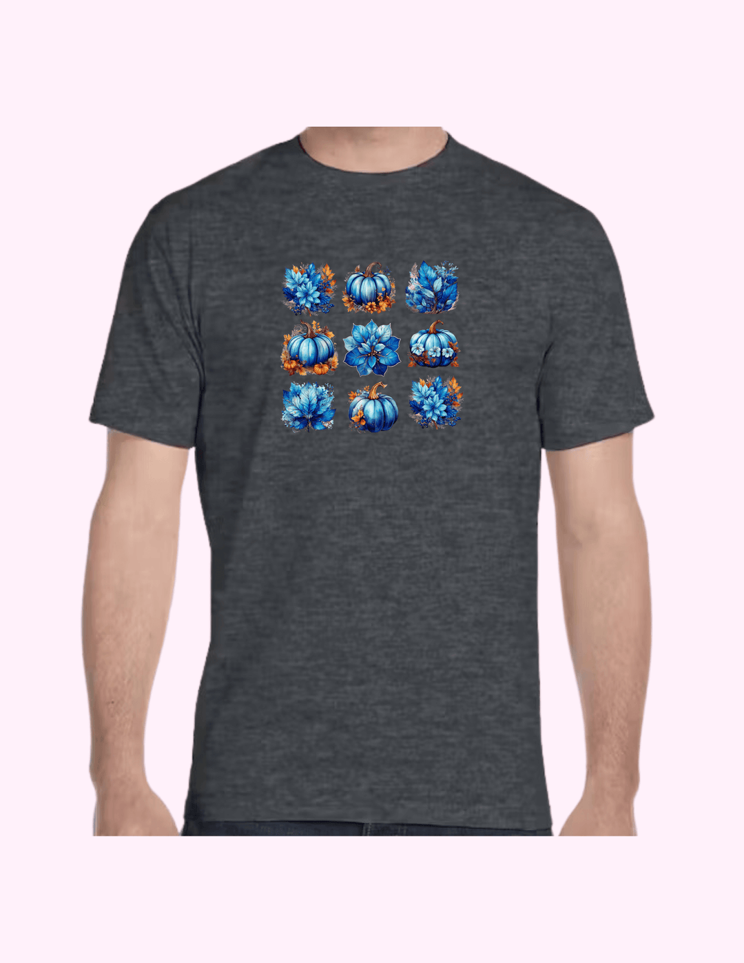 Blue Pumpkin - Adult T-Shirt