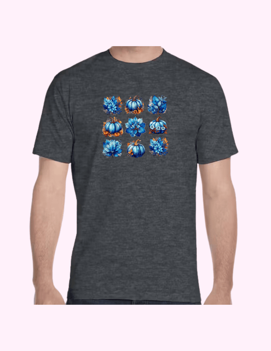 Blue Pumpkin - Adult T-Shirt