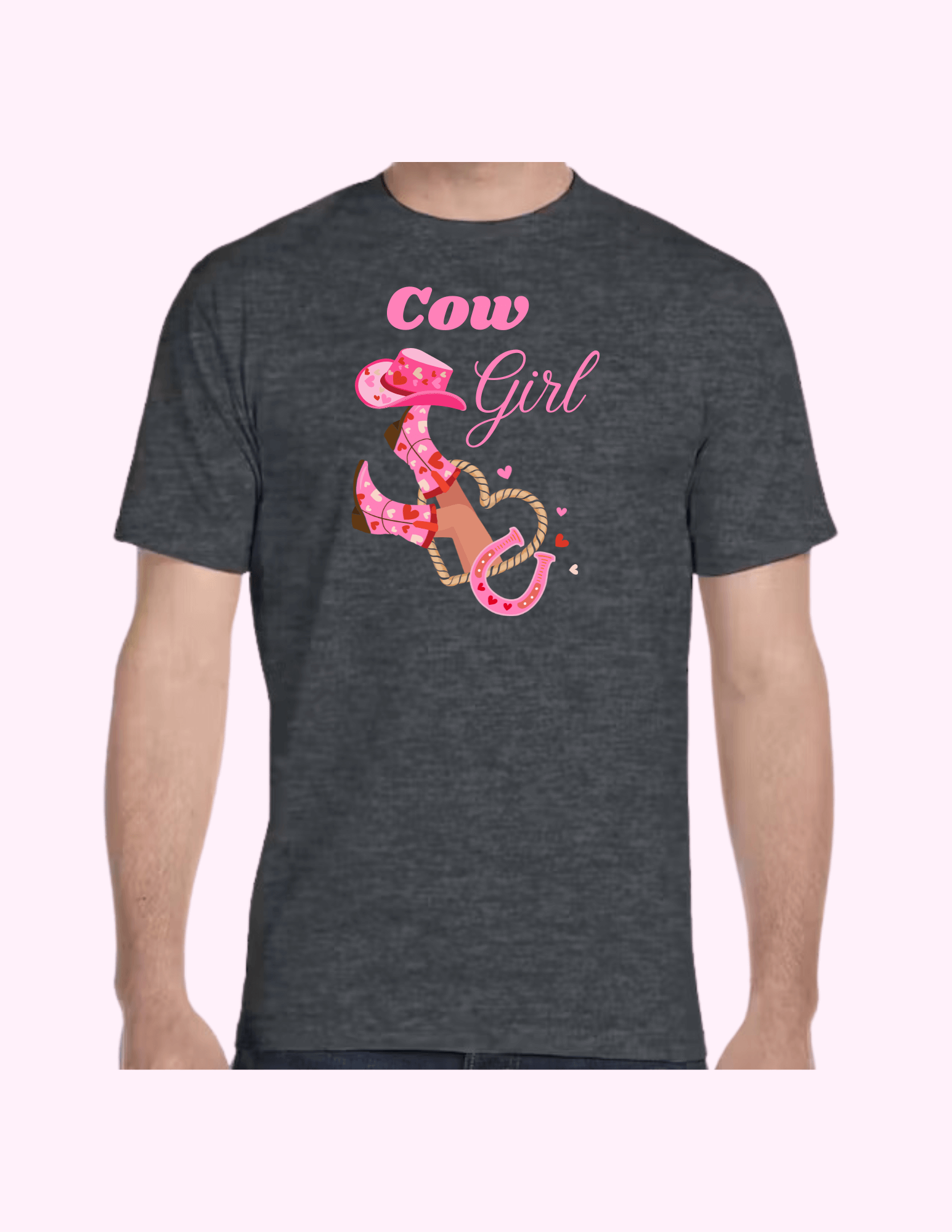 Cowgirl - Adult T-Shirt featuring unique artwork, perfect for personal style and expression.