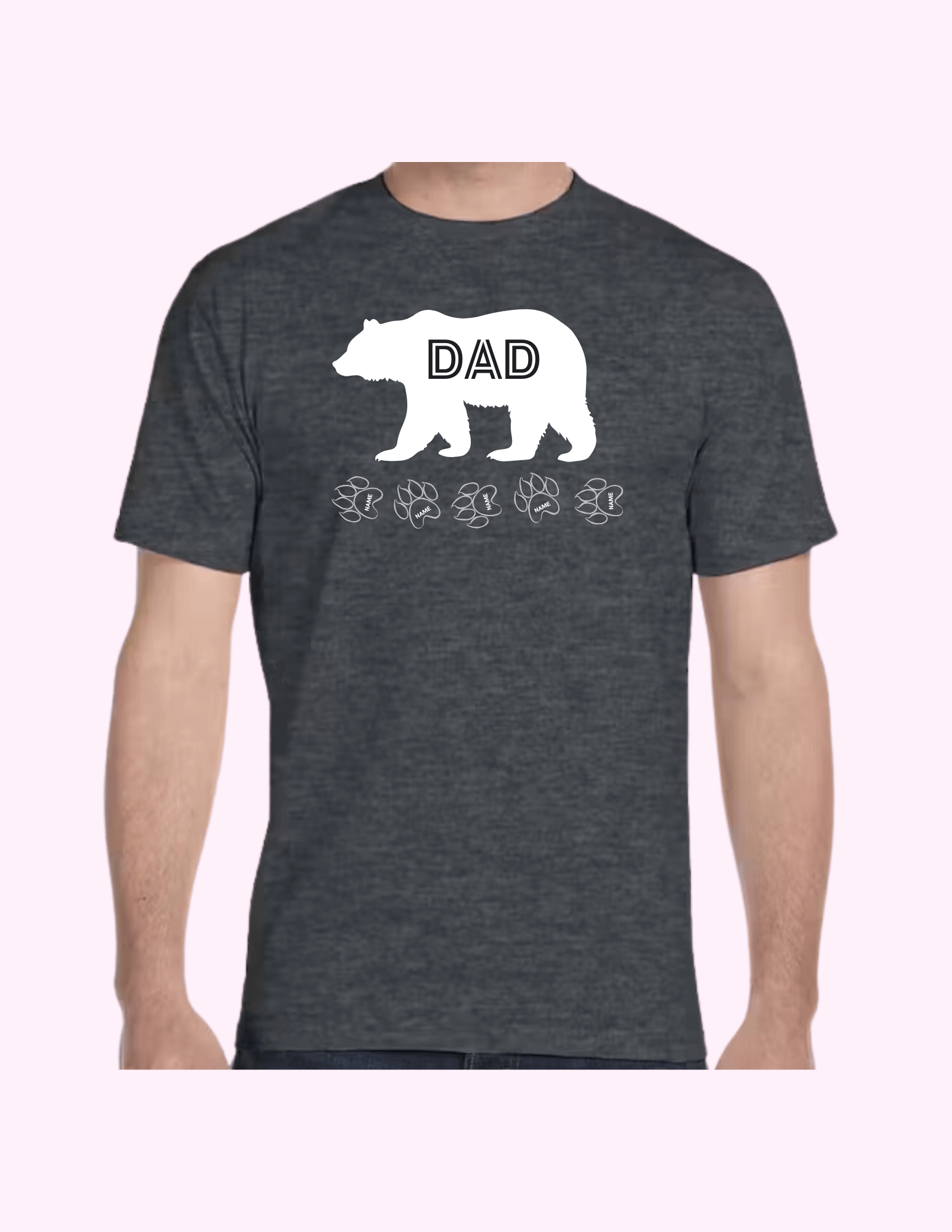 Dad Bear - Adult T-Shirt featuring unique artwork, perfect for personal style and expression.