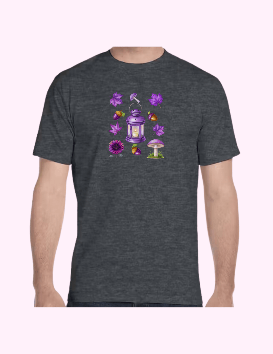 Purple Autumn - Adult T-Shirt