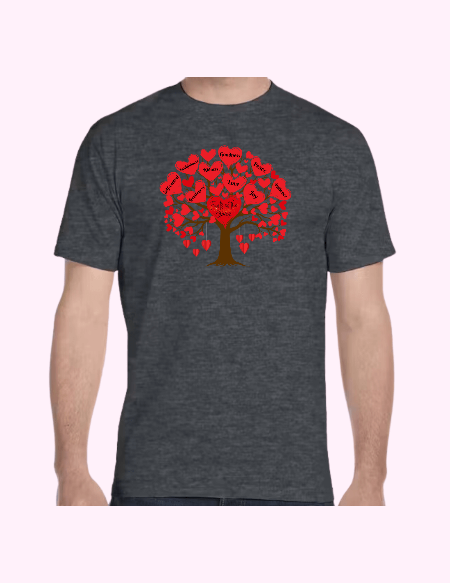 Fruits Of The Spirit - Adult T-Shirt featuring unique artwork, perfect for personal style and expression.