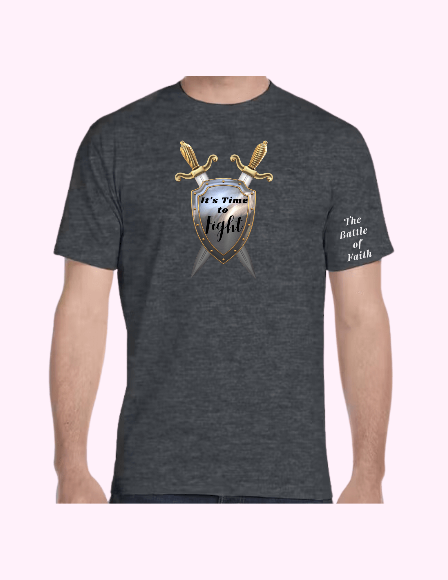 It's Time To Fight - Adult T-Shirt featuring unique artwork, perfect for personal style and expression.