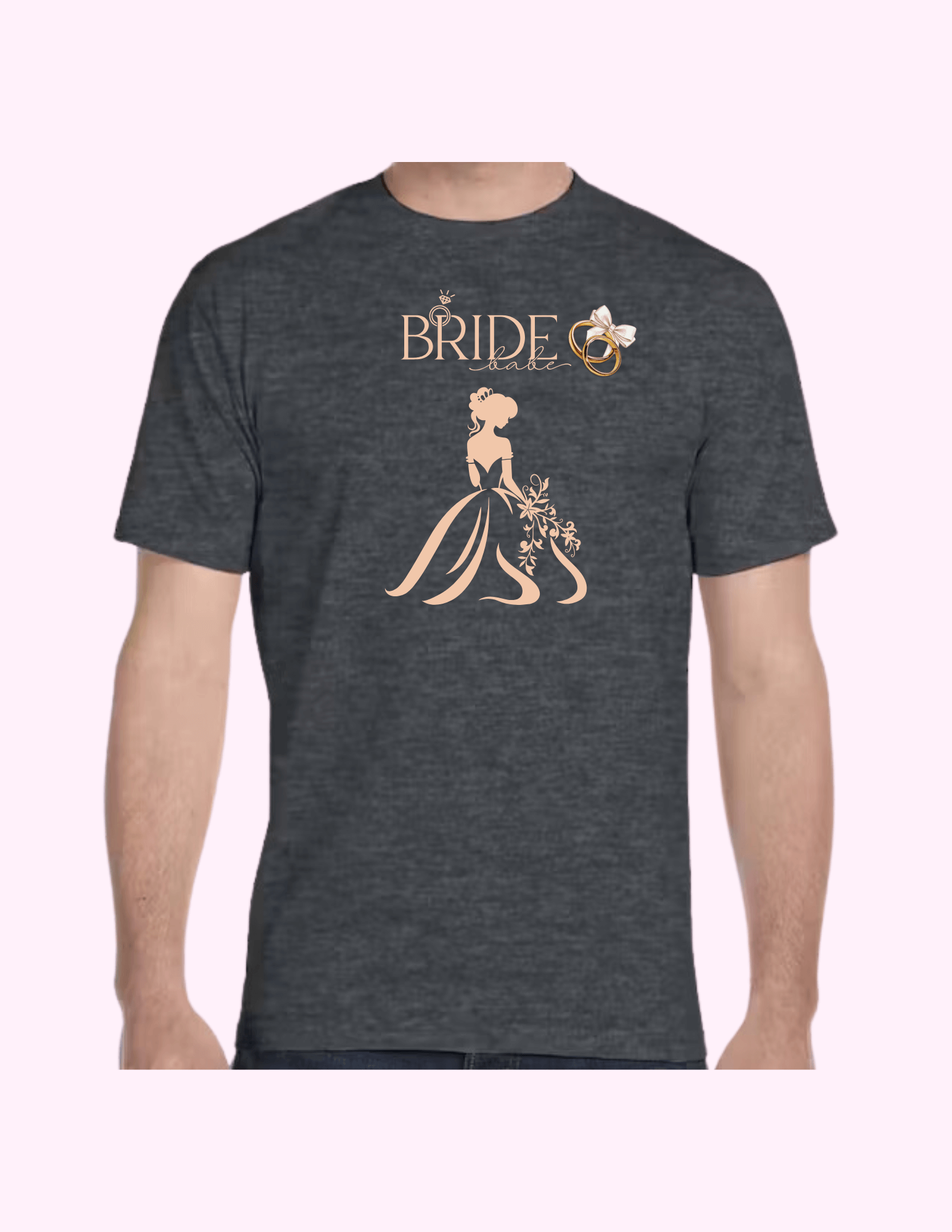 Bride - Adult T-Shirt featuring unique artwork, perfect for personal style and expression.