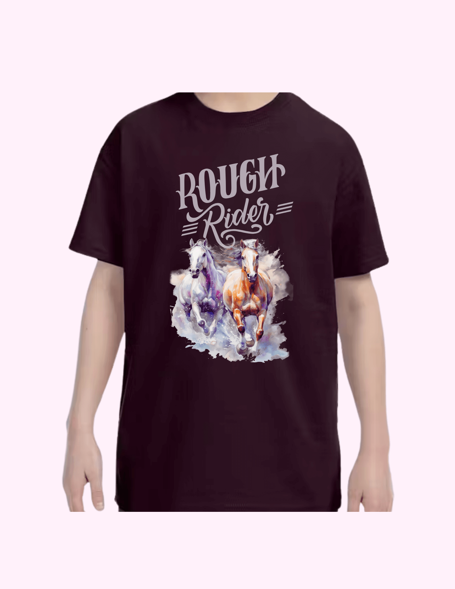 Rough Rider - Kids T-Shirt featuring unique artwork, perfect for personal style and expression.