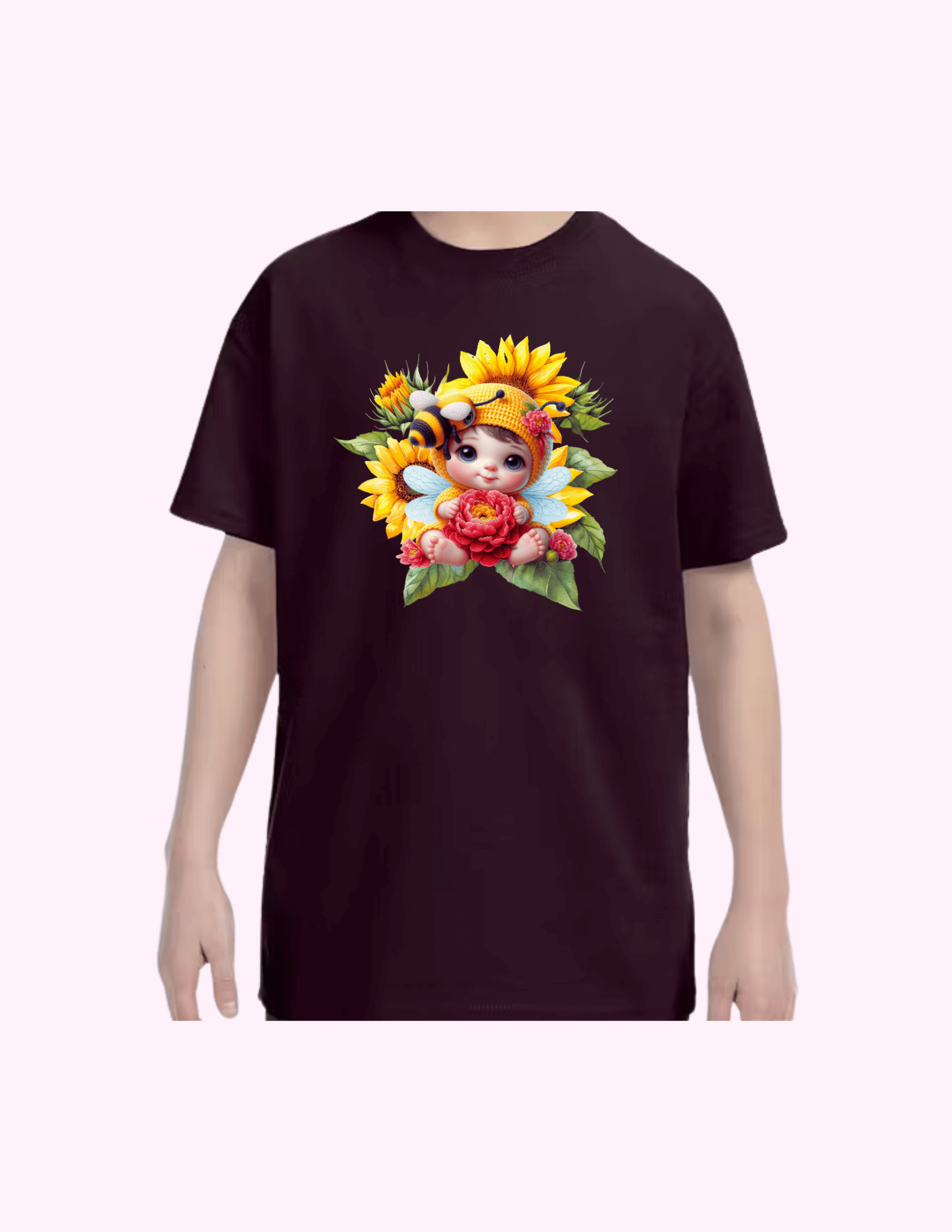 Bee - Kids T-Shirt featuring unique artwork, perfect for personal style and expression.