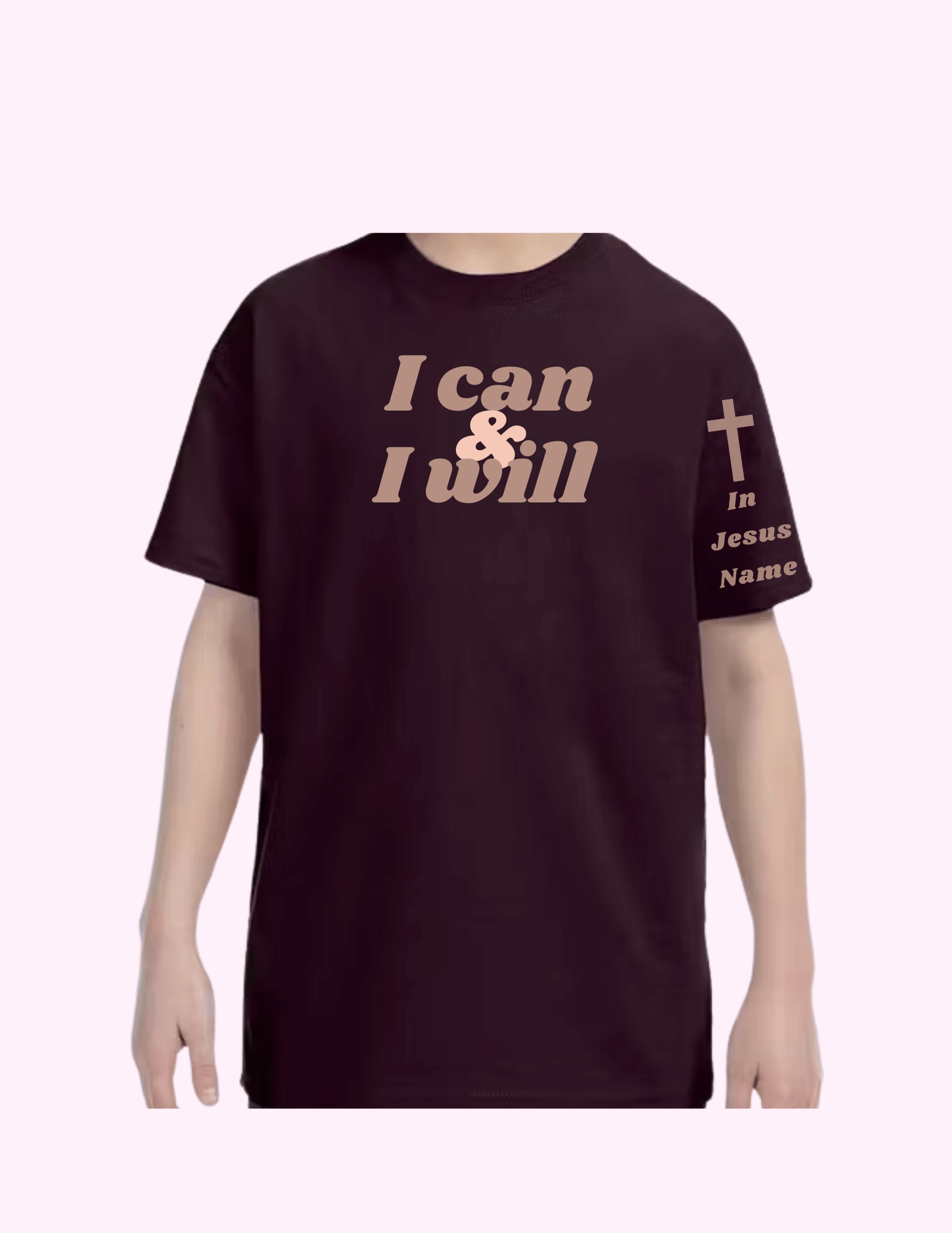 I Can & I Will - Kids T-Shirt featuring unique artwork, perfect for personal style and expression.