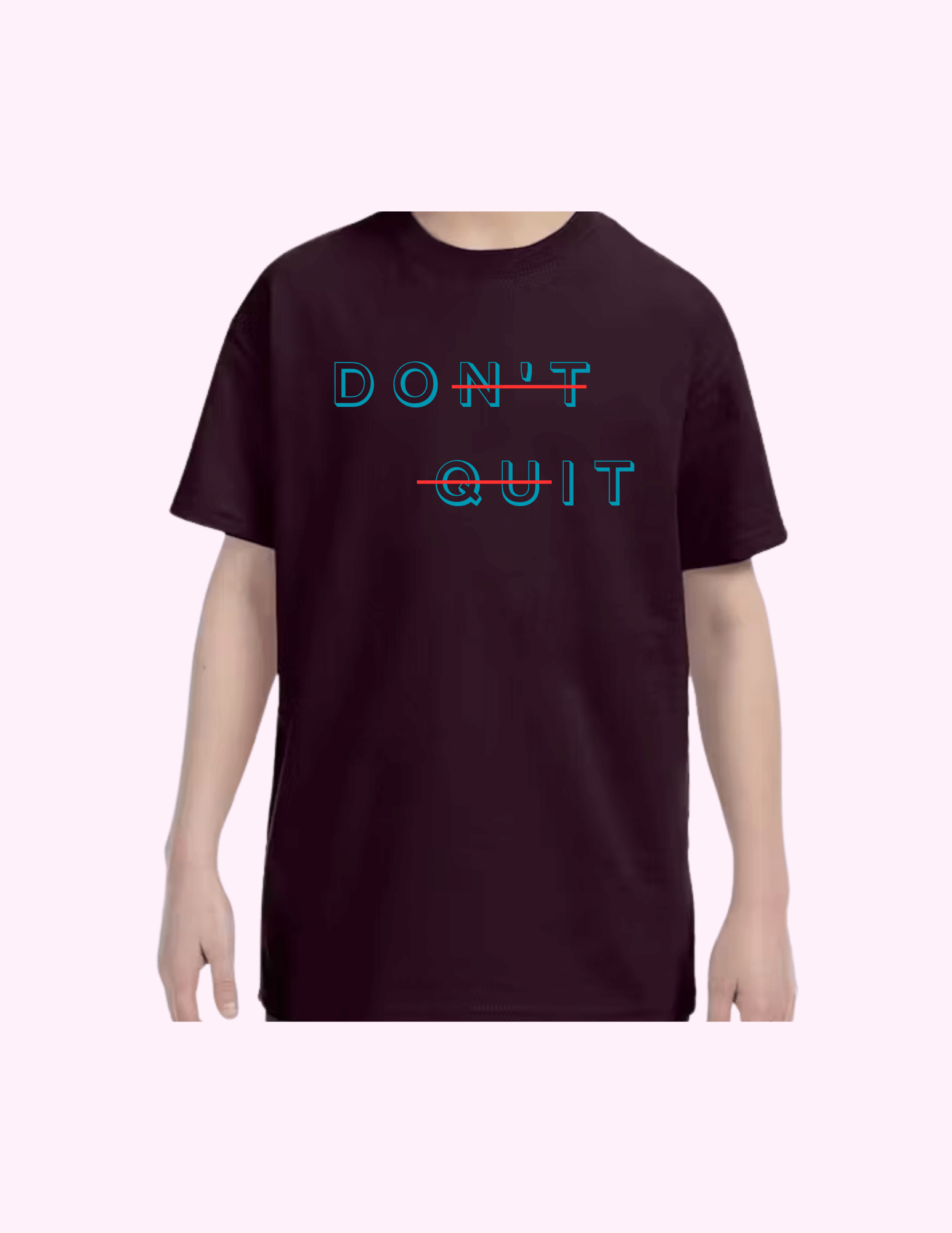 Don't Quit - Kids T-Shirt featuring unique artwork, perfect for personal style and expression.