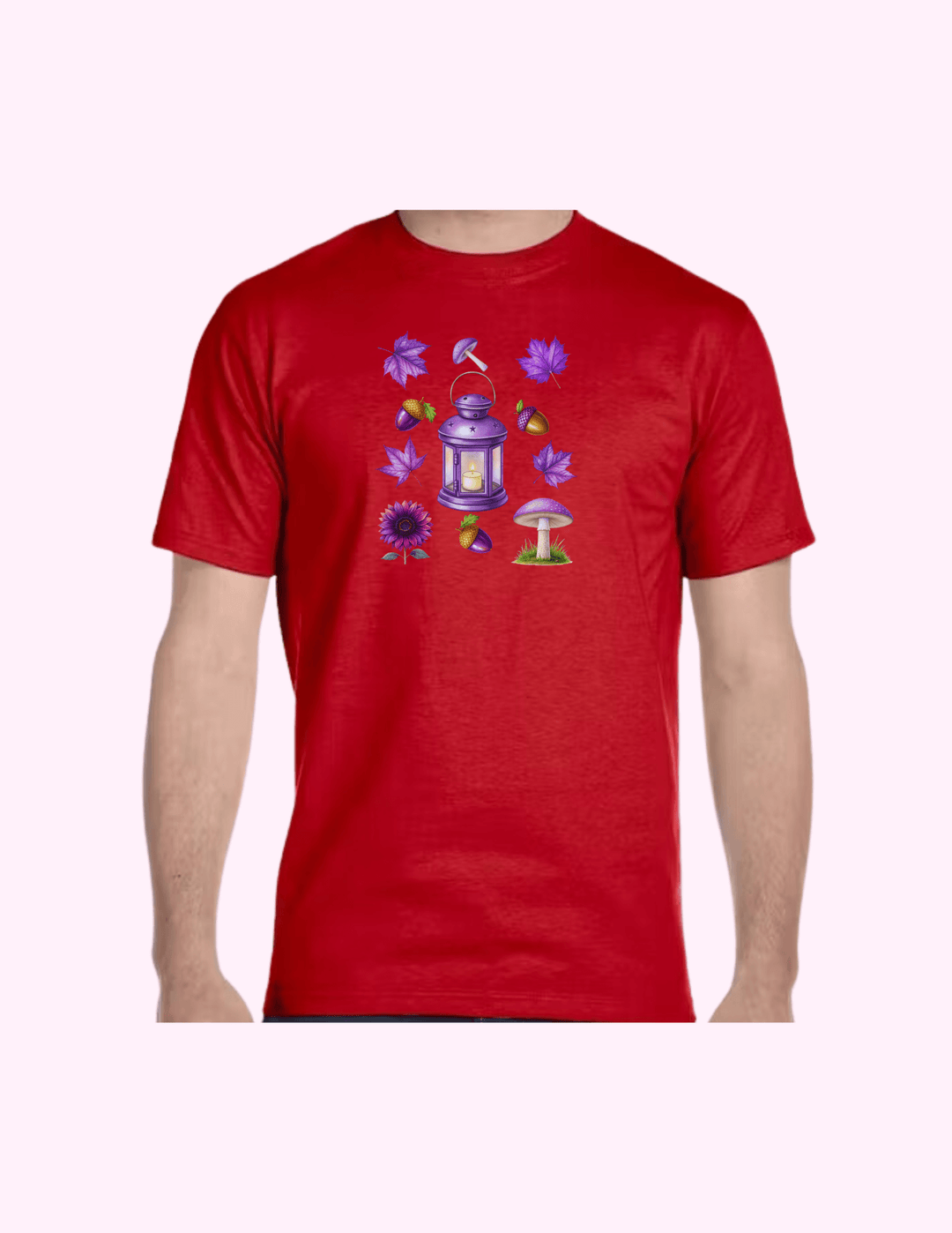 Purple Autumn - Adult T-Shirt