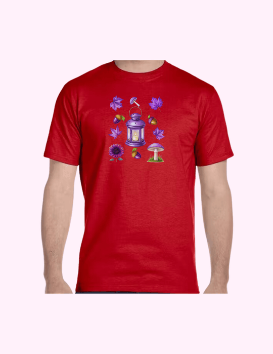 Purple Autumn - Adult T-Shirt