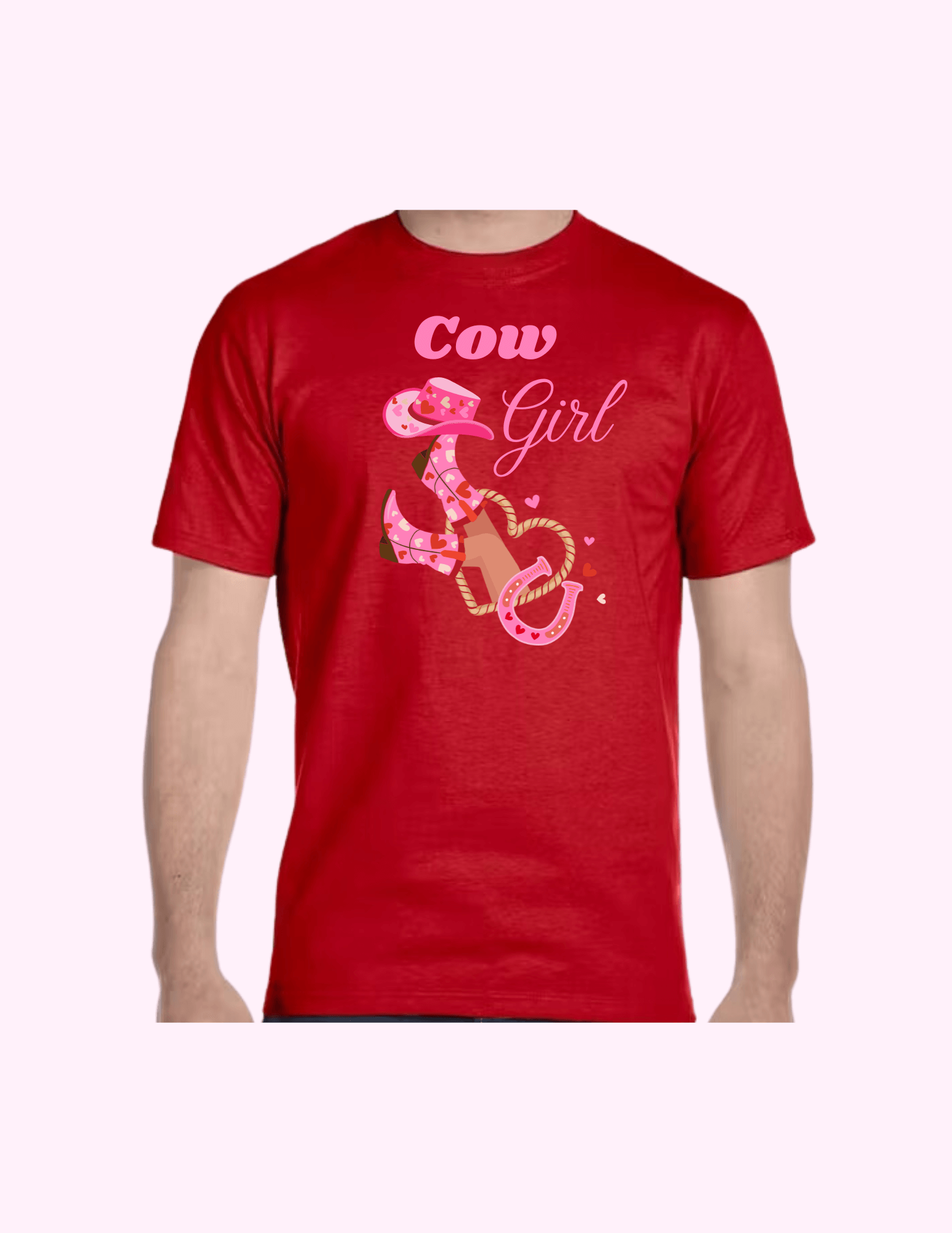 Cowgirl - Adult T-Shirt featuring unique artwork, perfect for personal style and expression.