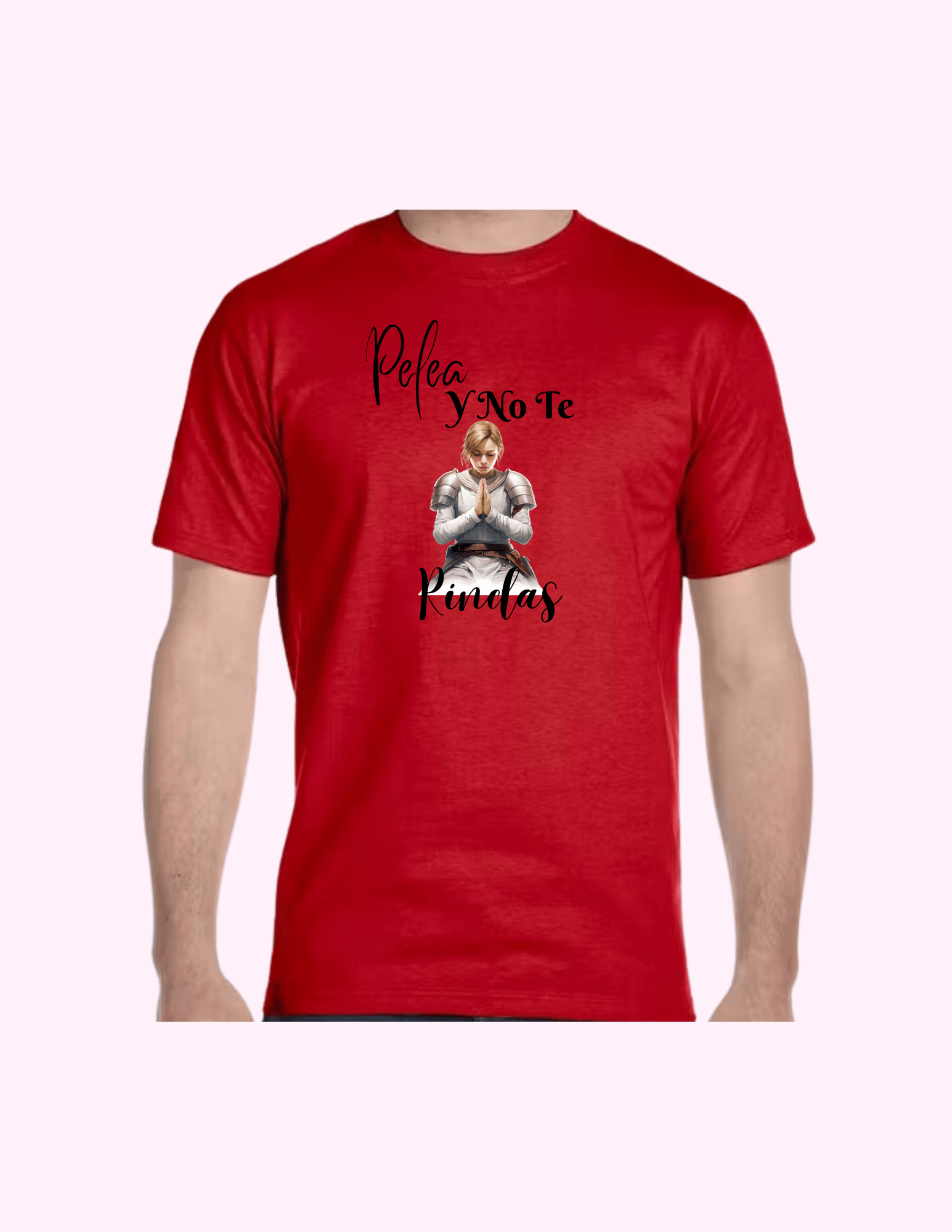 Pelea Y No Te Rindas (Woman) - Adult T-Shirt featuring unique artwork, perfect for personal style and expression.