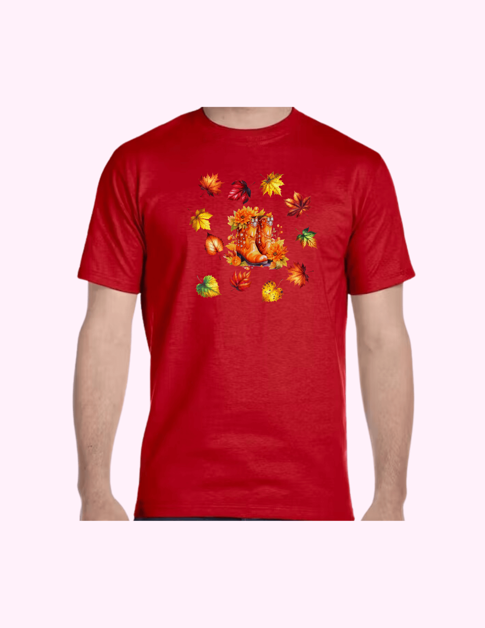 Autumn On Boots - Adult T-Shirt