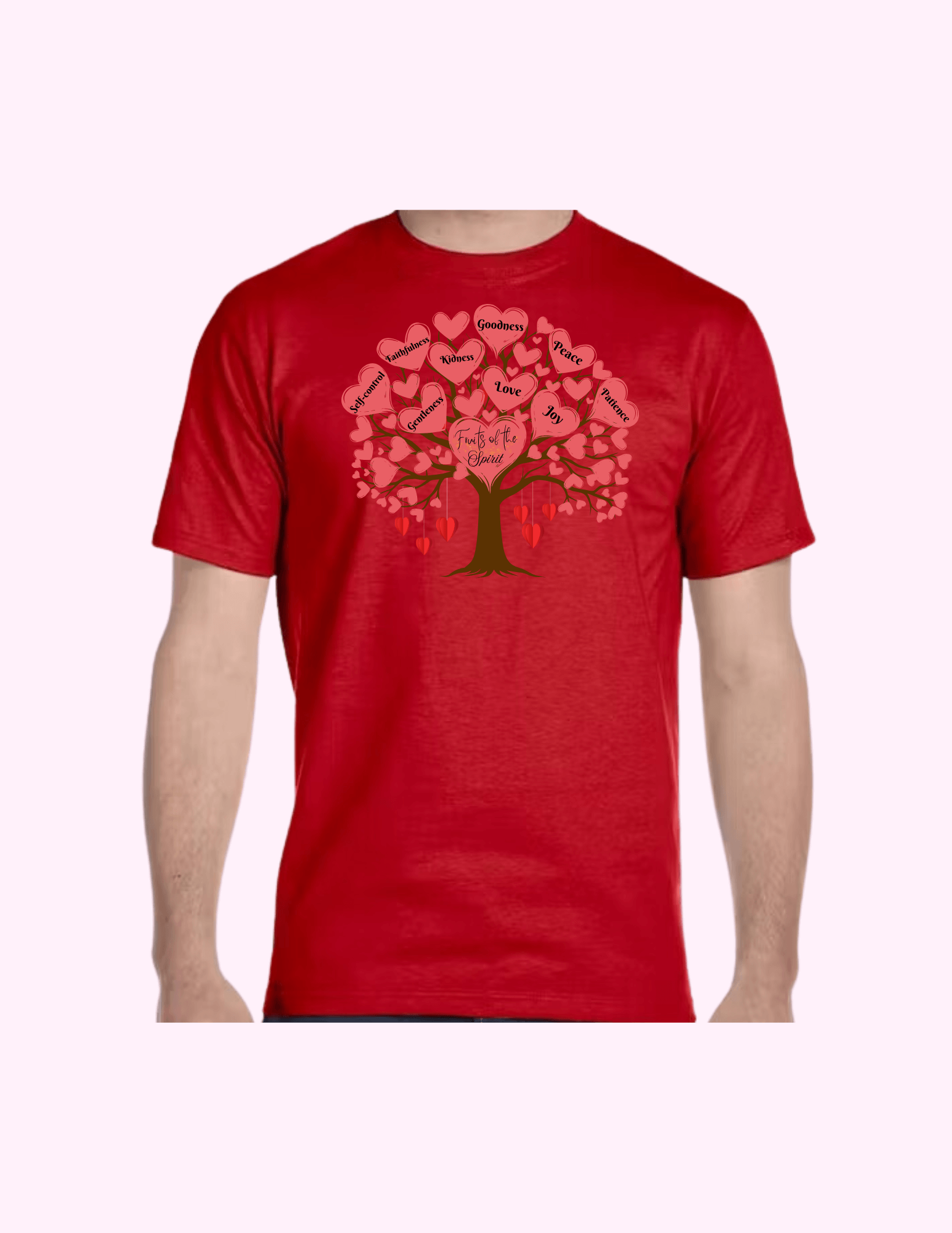 Fruits Of The Spirit - Adult T-Shirt featuring unique artwork, perfect for personal style and expression.