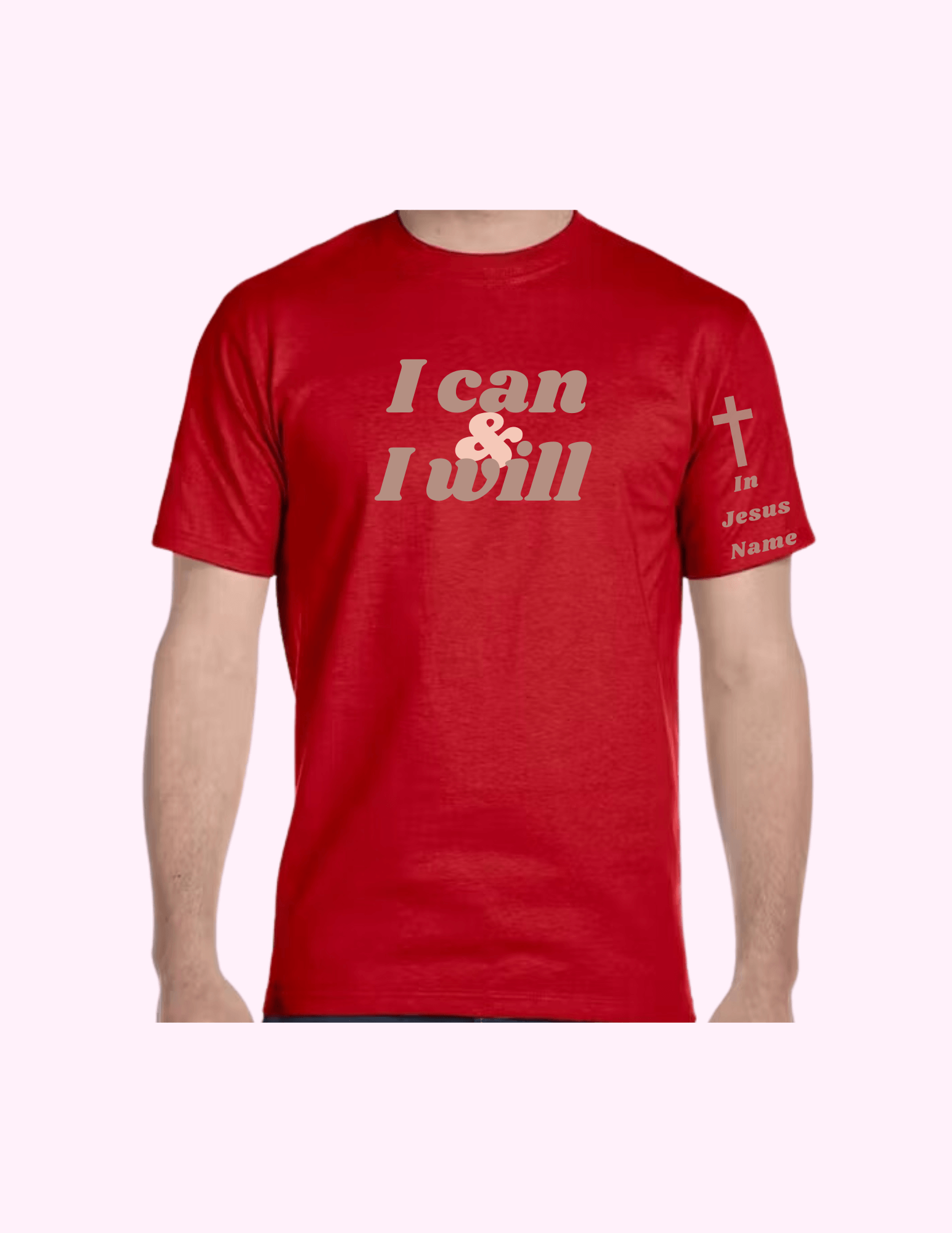I Can & I Will - Adult T-Shirt featuring unique artwork, perfect for personal style and expression.