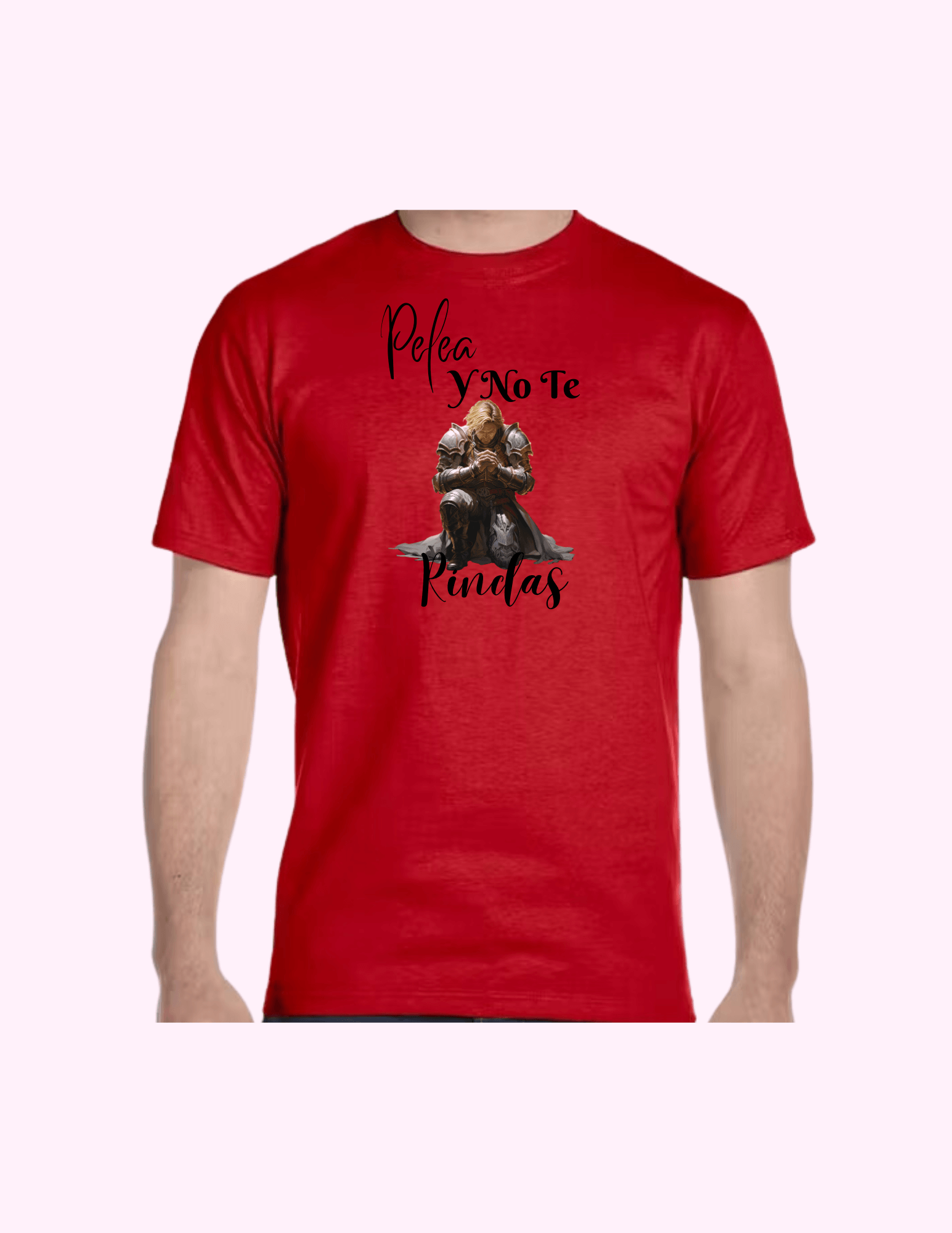 Pelea Y No Te Rindas (Hombre) - Adult T-Shirt featuring unique artwork, perfect for personal style and expression.