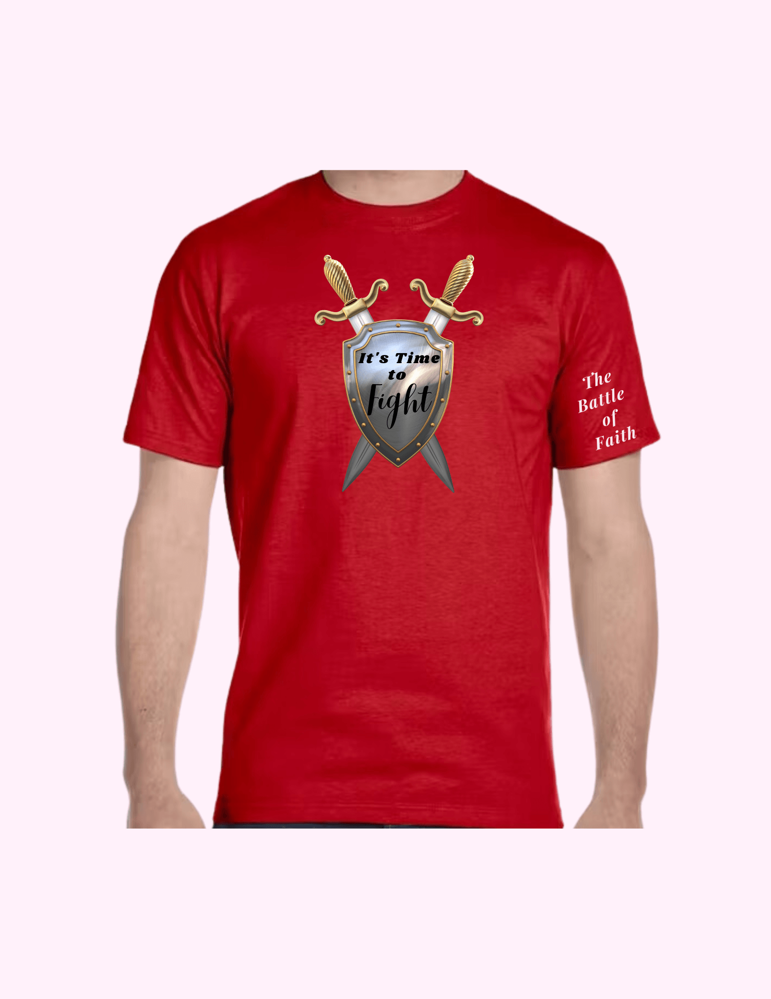 It's Time To Fight - Adult T-Shirt featuring unique artwork, perfect for personal style and expression.