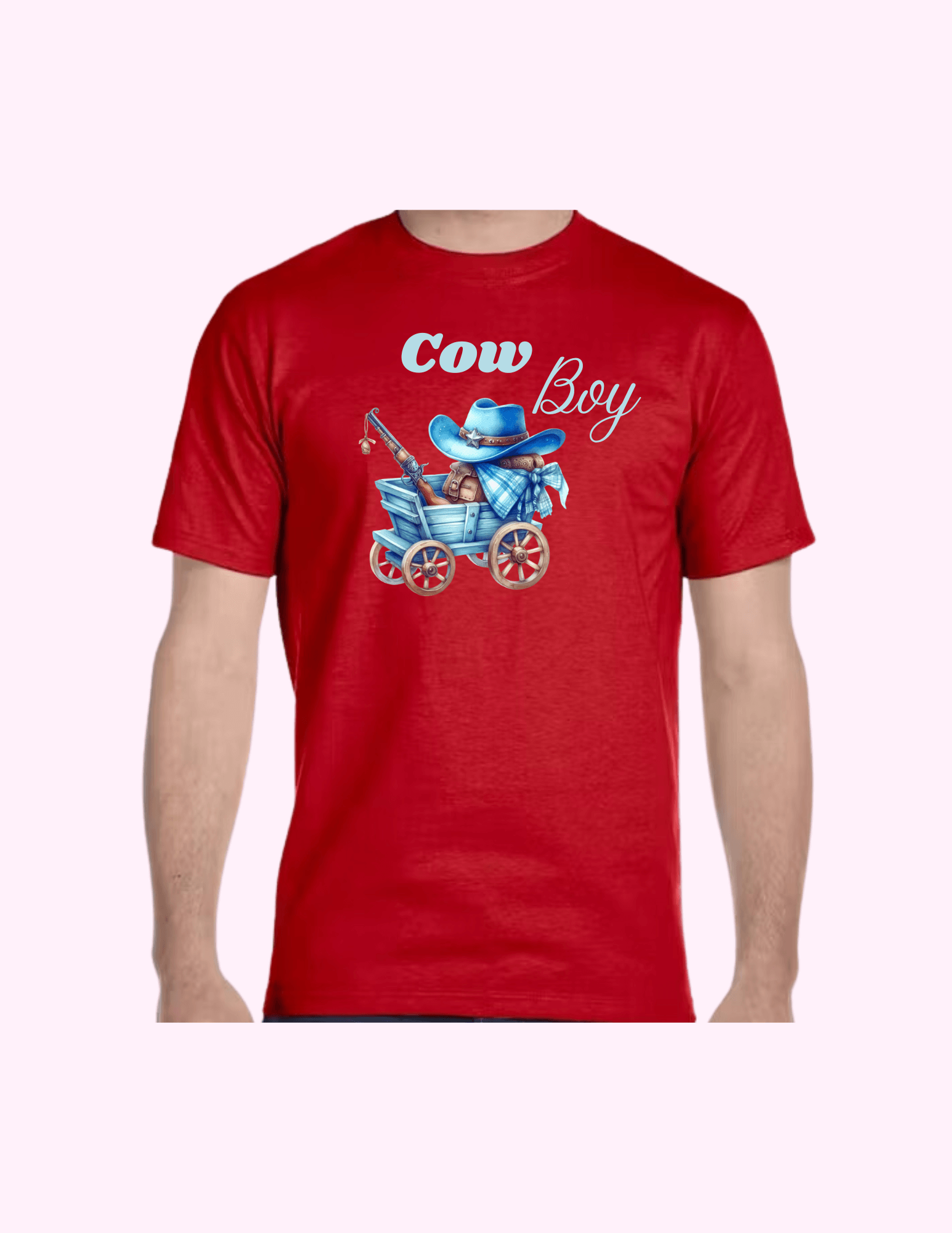 Cowboy - Adult T-Shirt featuring unique artwork, perfect for personal style and expression.