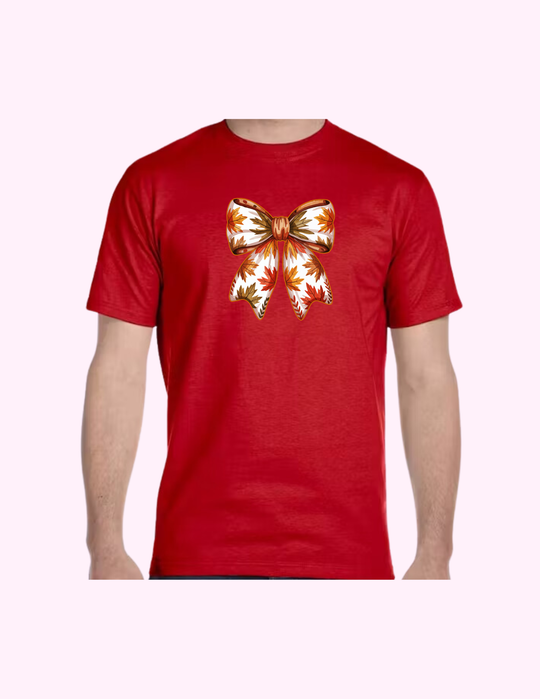 Autumn Bow - Adult T-Shirt