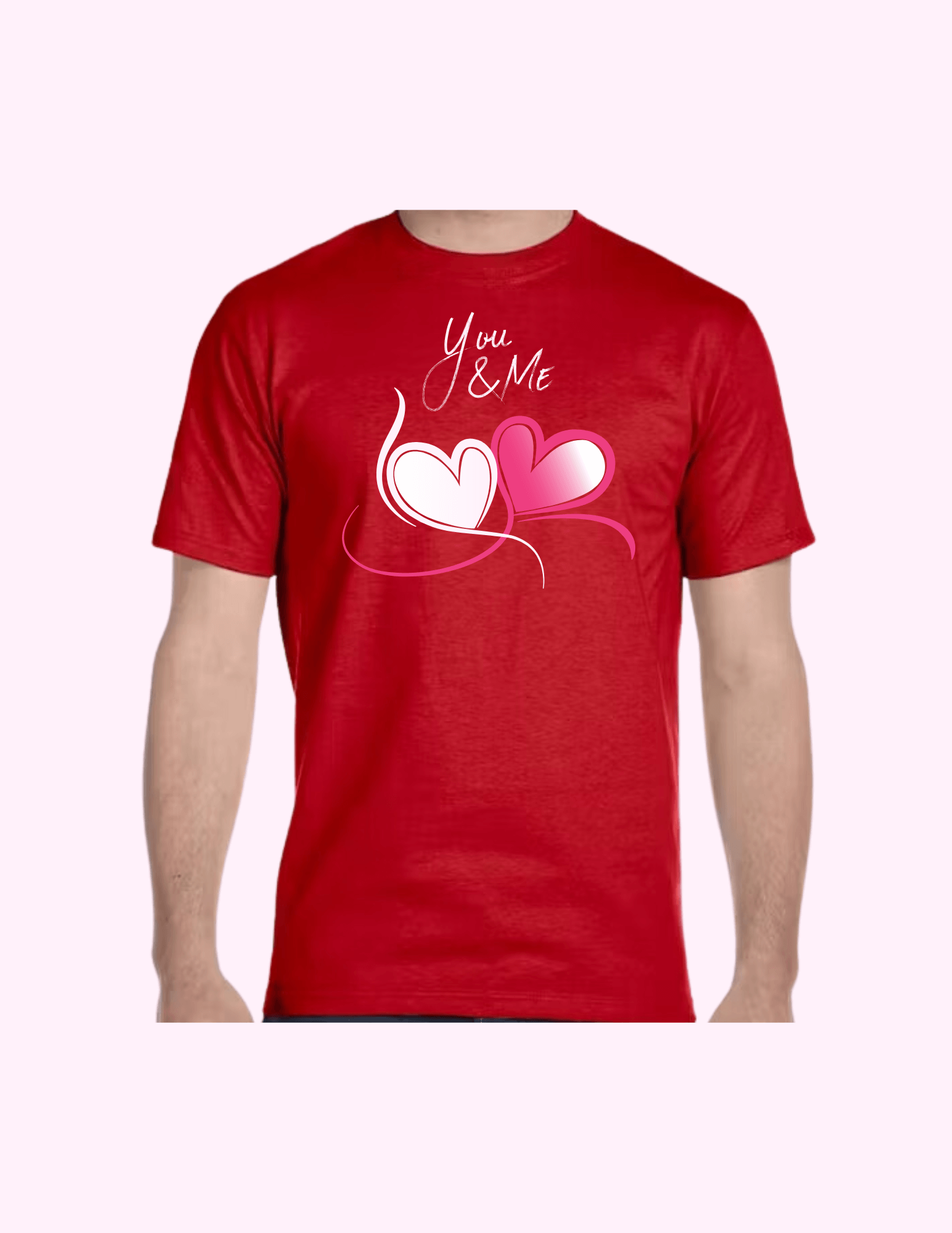 You & Me - Adult T-Shirt featuring unique artwork, perfect for personal style and expression.