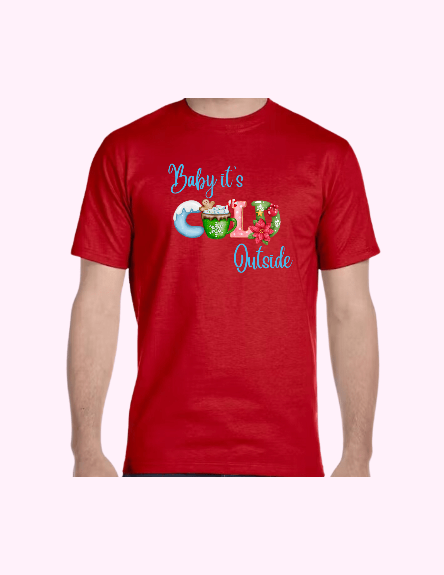 It's Cold Outside - Adult T-Shirt featuring unique artwork, perfect for personal style and expression.