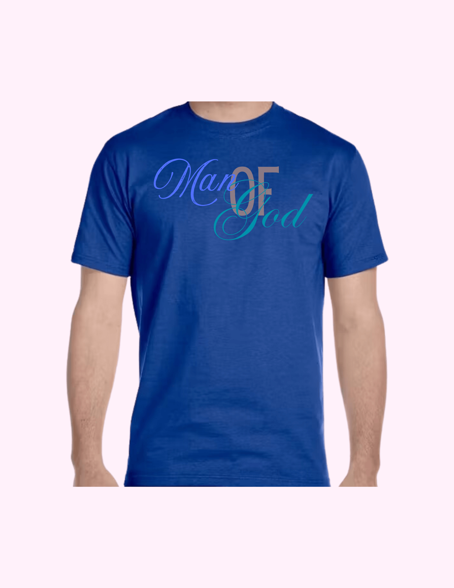 Man Of God - Adult T-Shirt featuring unique artwork, perfect for personal style and expression.